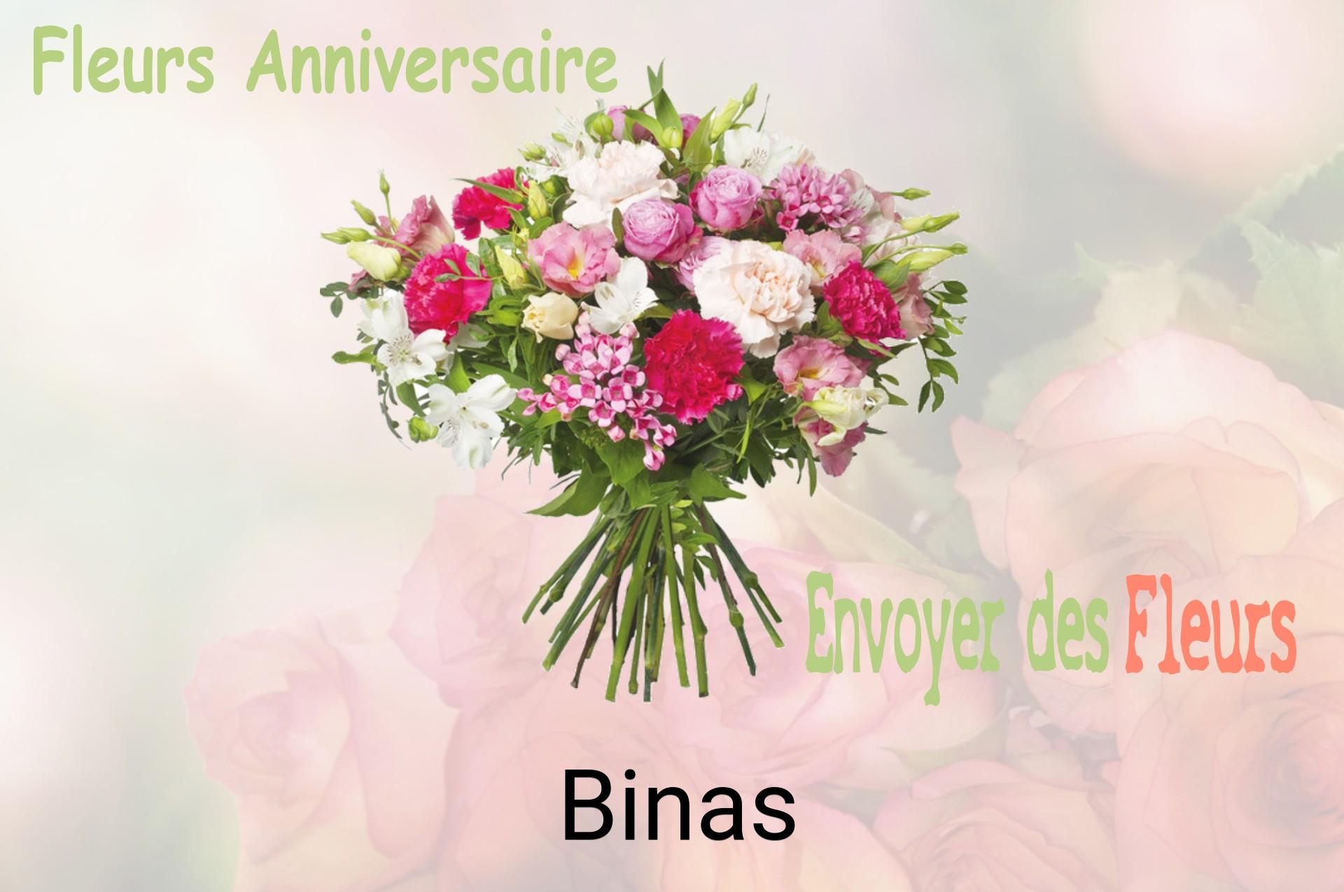 Bouquet de fleurs d’anniversaire livré à Binas